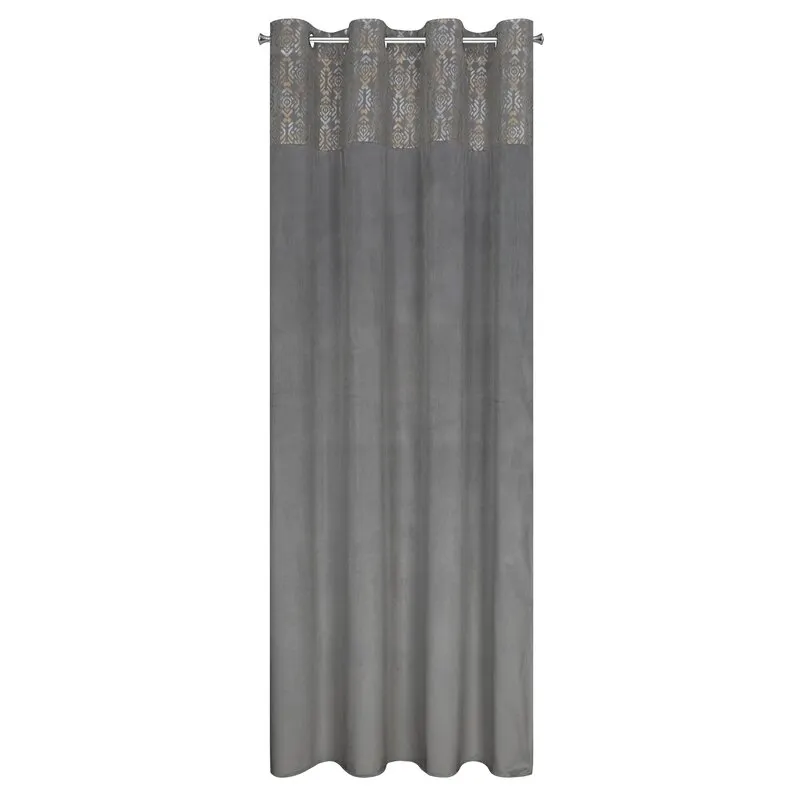 ZASŁONA GOTOWA LIZA 140X250 CM STALOWY - EU_402175