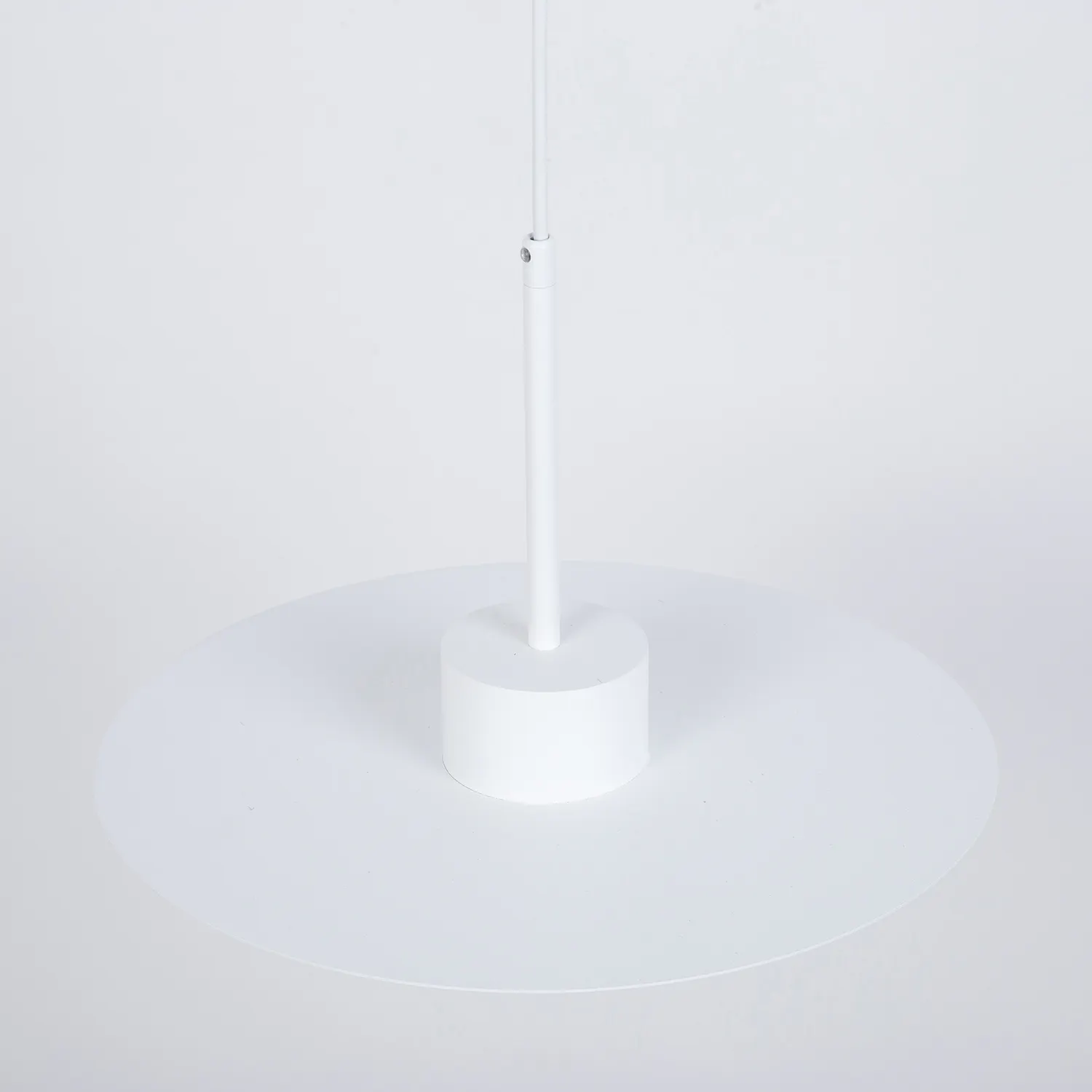 Lampa wisząca stalowa CHARLIE L biała - SI_41288