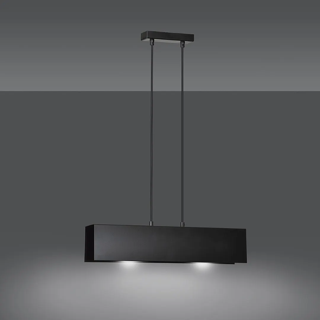 Lampa wisząca GENTOR Czarny 672/2 - 672/2