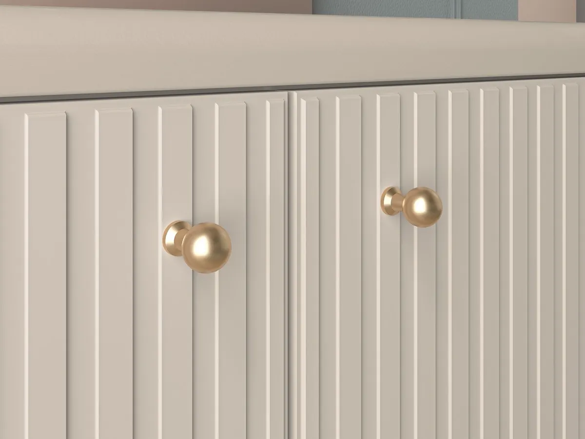 Szafka na buty 2-drzwiowa SOPHIE 16 cashmere z siedziskiem - 1SOPH16-001