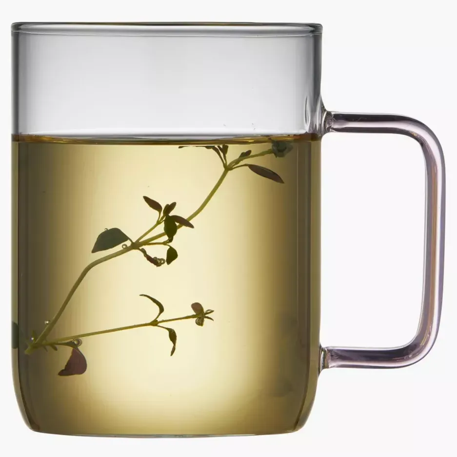 Szklane kubki TORINO zestaw 2 szt. 400 ml różowe - ND_32769