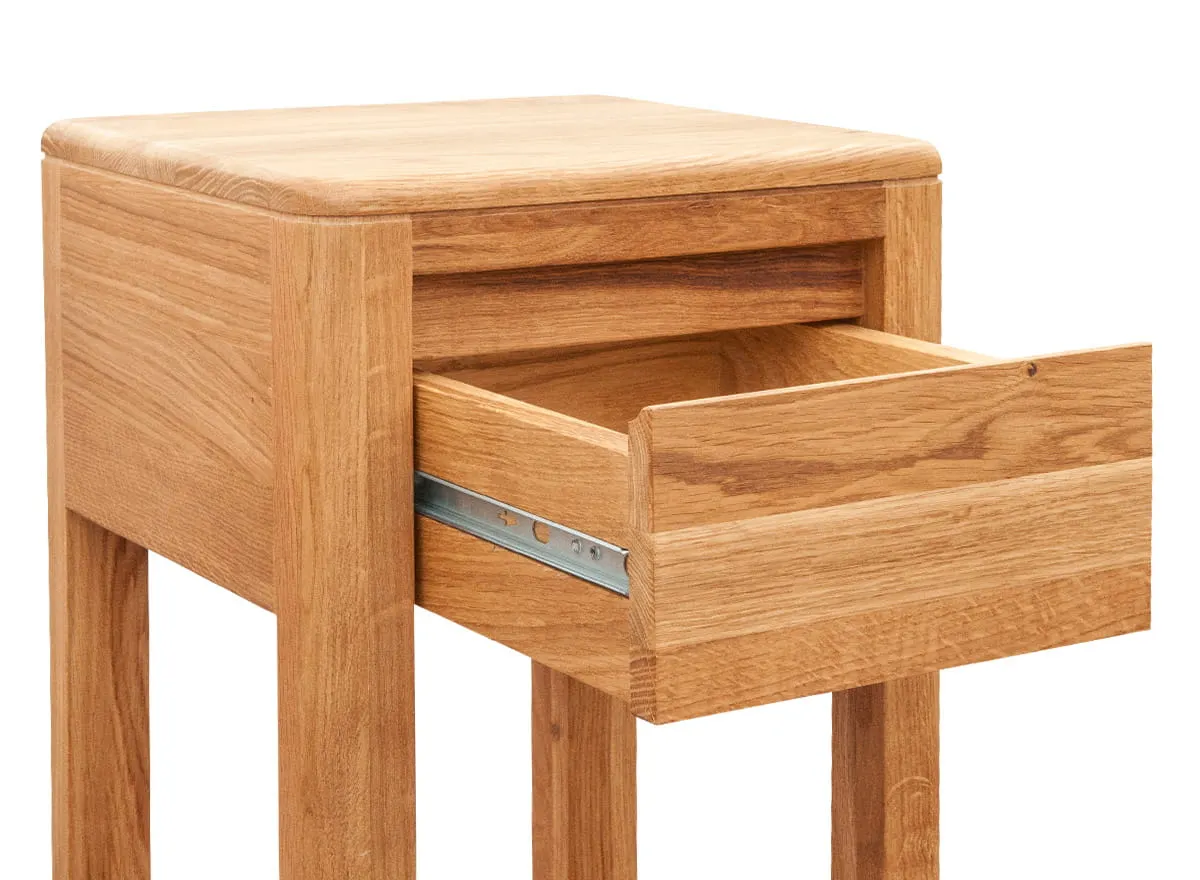 Stolik na kwiaty dębowy GIALO mniejszy 60x30x30 - 2SGIA01