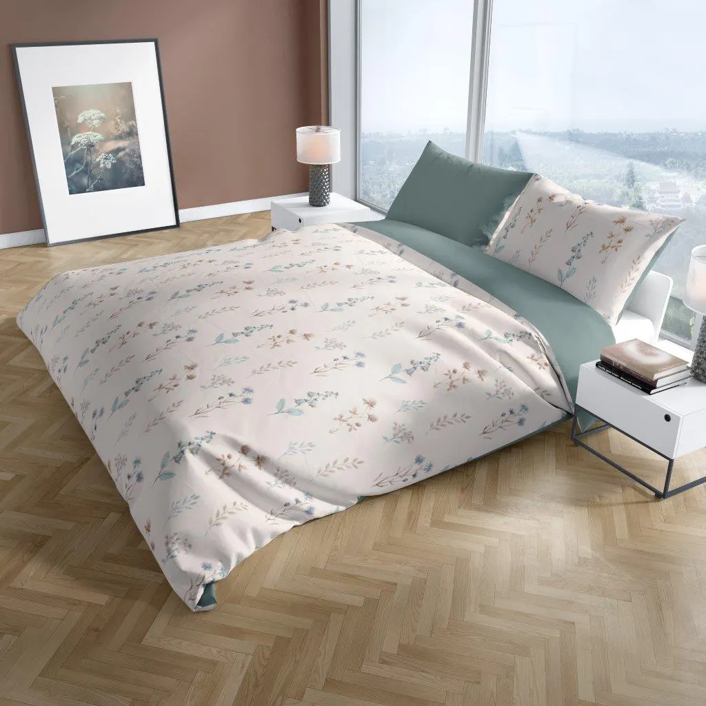 Pościel komplet COTTAGE HOME 018 bawełna 140X200+70X90 wielokolorowy - FARO_30005