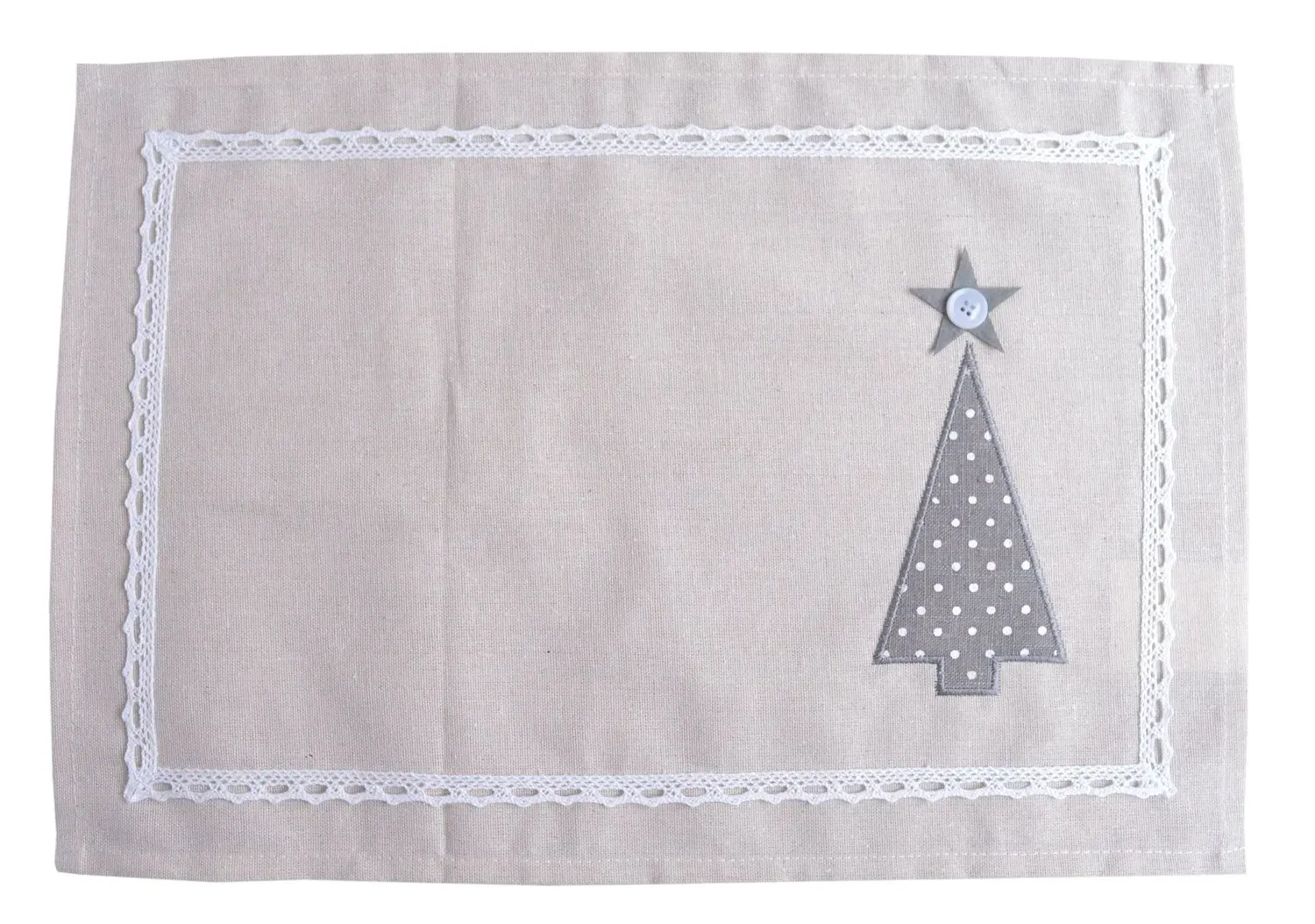 Podkładka świąteczna Z CHOINKAMI 30x45 wielokolorowy