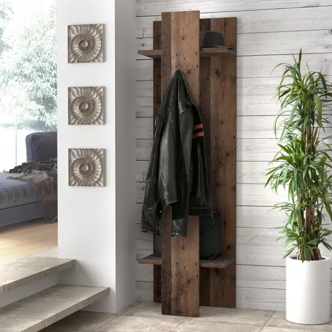 Panel ubraniowy CLIF 60x200 cm old wood vintage - COMD701-C546