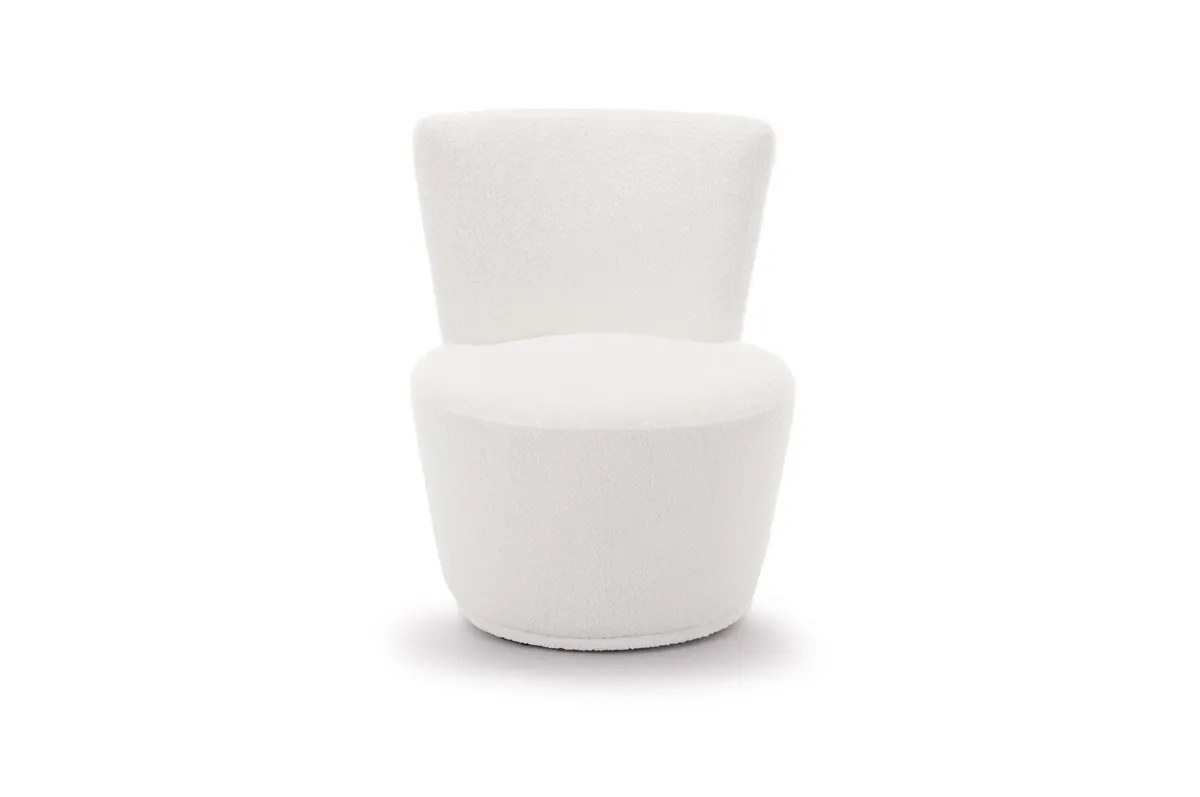 Fotel Tos biały MEBLEX - TOSARMCHAIR-CATCHME1WHITE