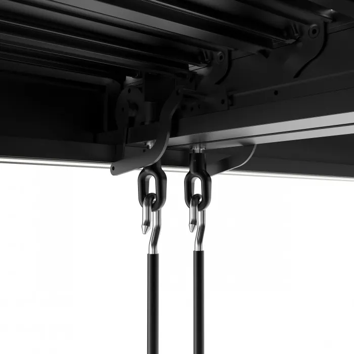 Pergola LUXE 3x4m antracyt z LED - MI_5908227364804