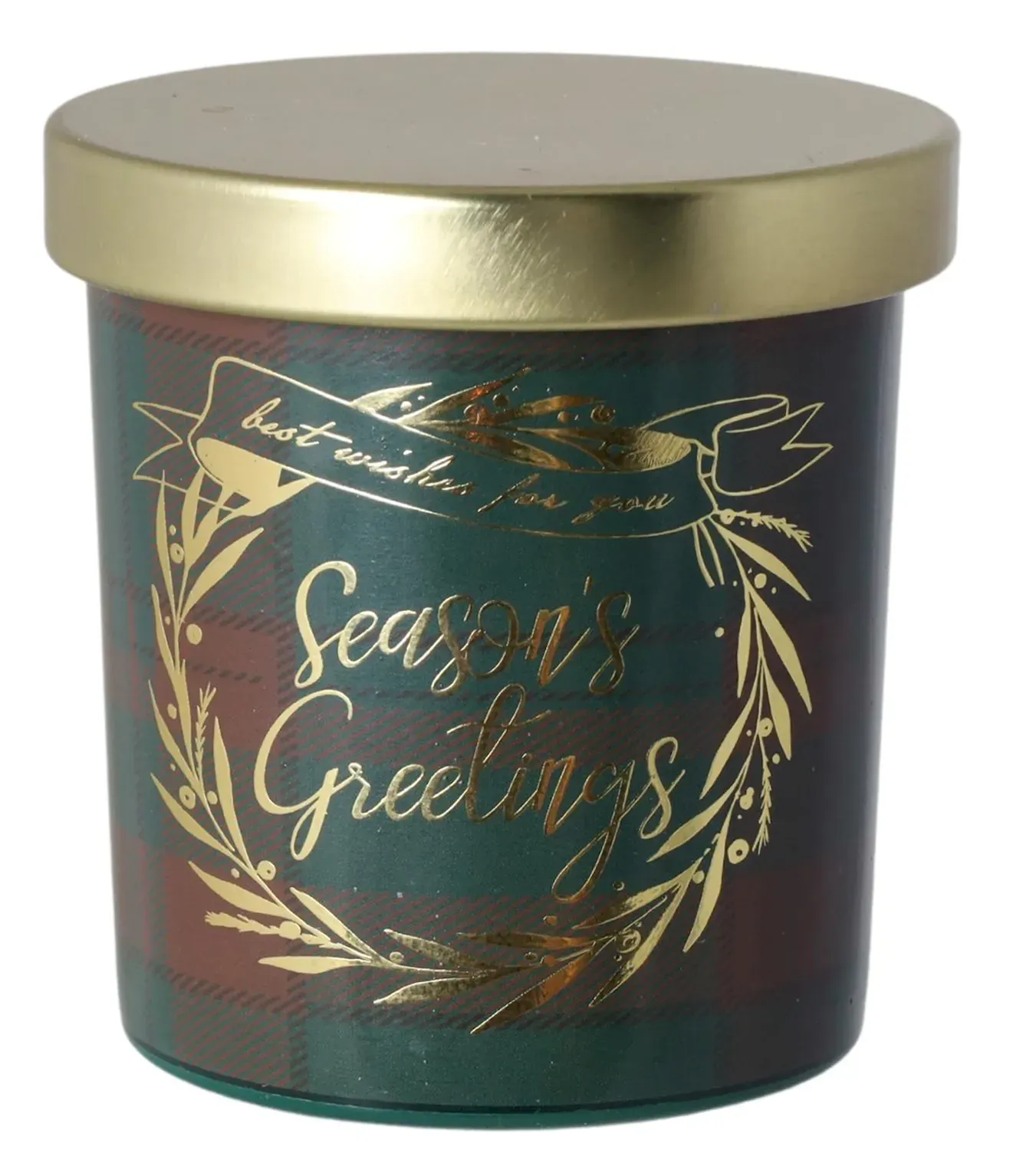 Świeczka w szkle CYNAMON mała 899 zielona Świeczka w szkle CYNAMON mała 899 zielona