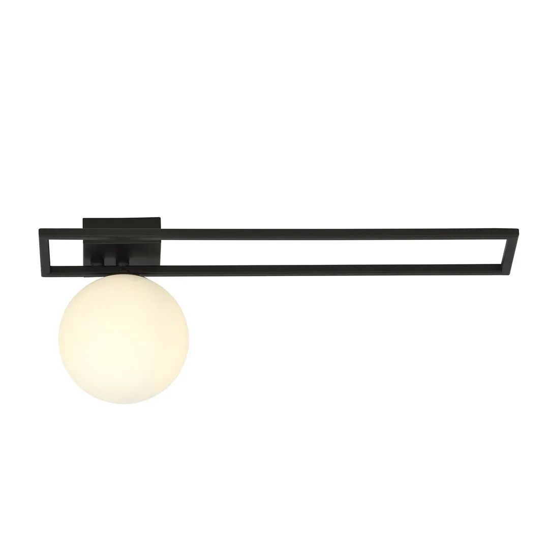 Lampa sufitowa IMAGO 1C czarny biały