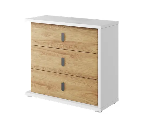 Komoda z szufladami Simi MS-04 100cm biała
