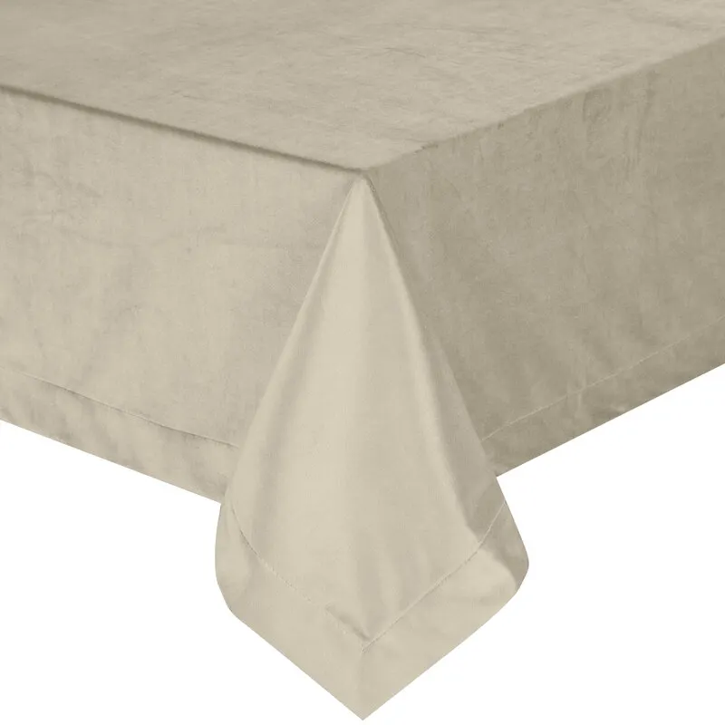 OBRUS MELINDA 140 X 220 CM BEŻOWY