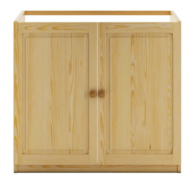 Szafka 2-drzwiowa KW112 S80 W80 G50 sosna olcha DREWMAX Szafka 2-drzwiowa KW112 S80 W80 G50 sosna olcha DREWMAX