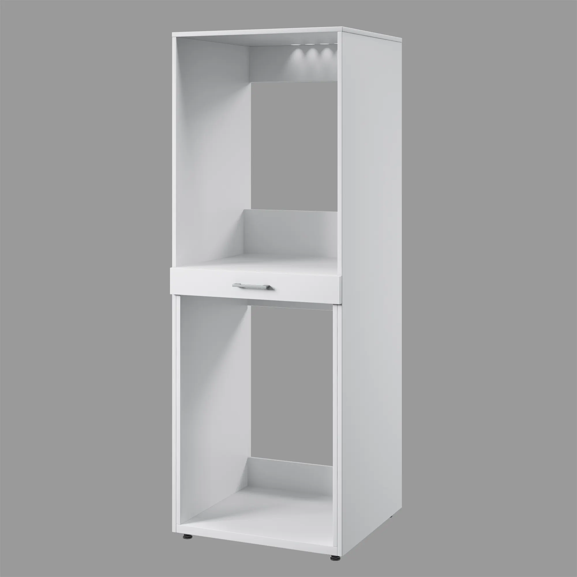 AZA Zabudowa na pralkę i suszarkę 1P biała - 3097ME61