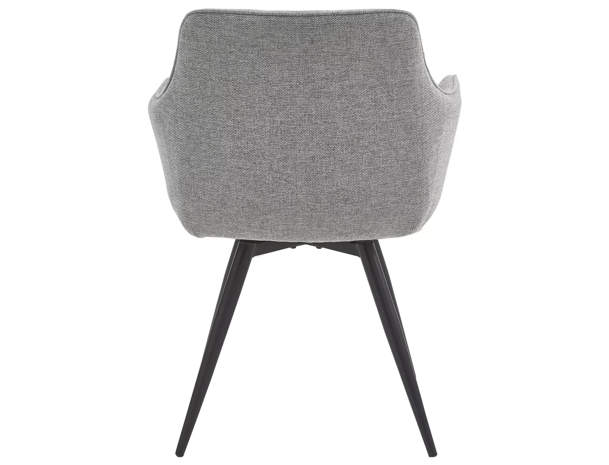 Krzesło z podłokietnikami BALLO BREGO 31 jasnobeżowy, czarny stelaż - BALLOBRCJBE31