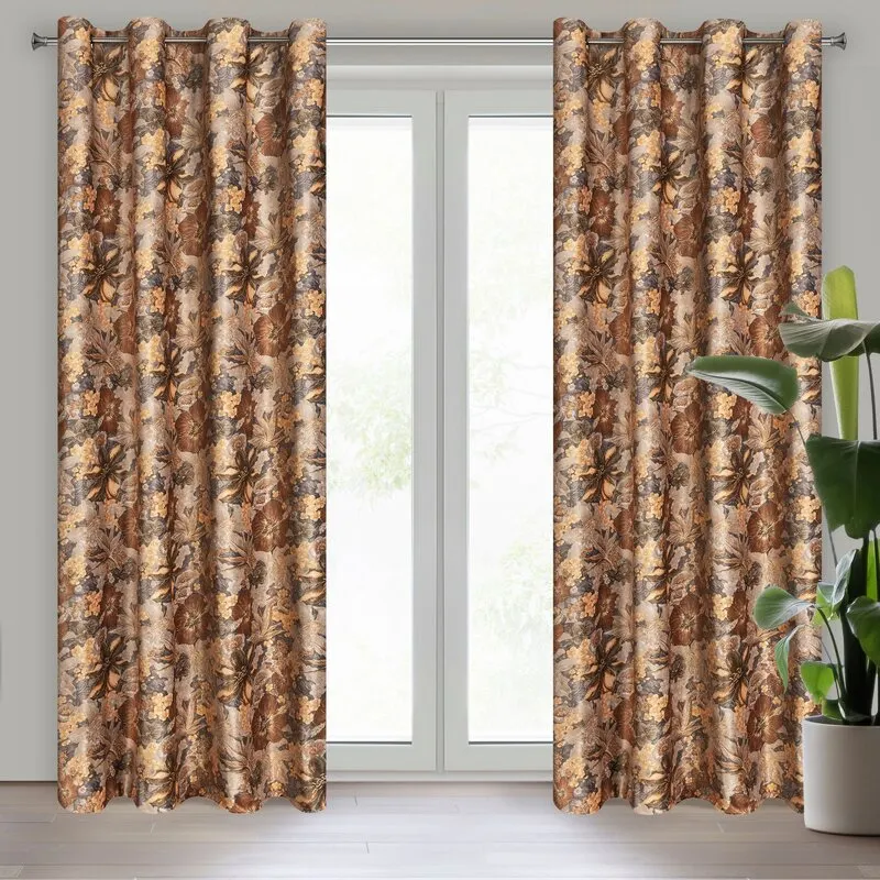 ZASŁONA GOTOWA DIANA 140X250 CM RUDY ZASŁONA GOTOWA DIANA 140X250 CM RUDY