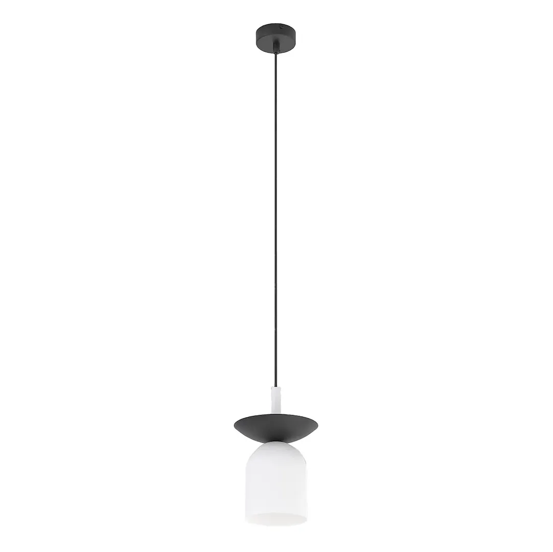 Lampa wisząca metalowa EGO 1 BL biała - 1613/1