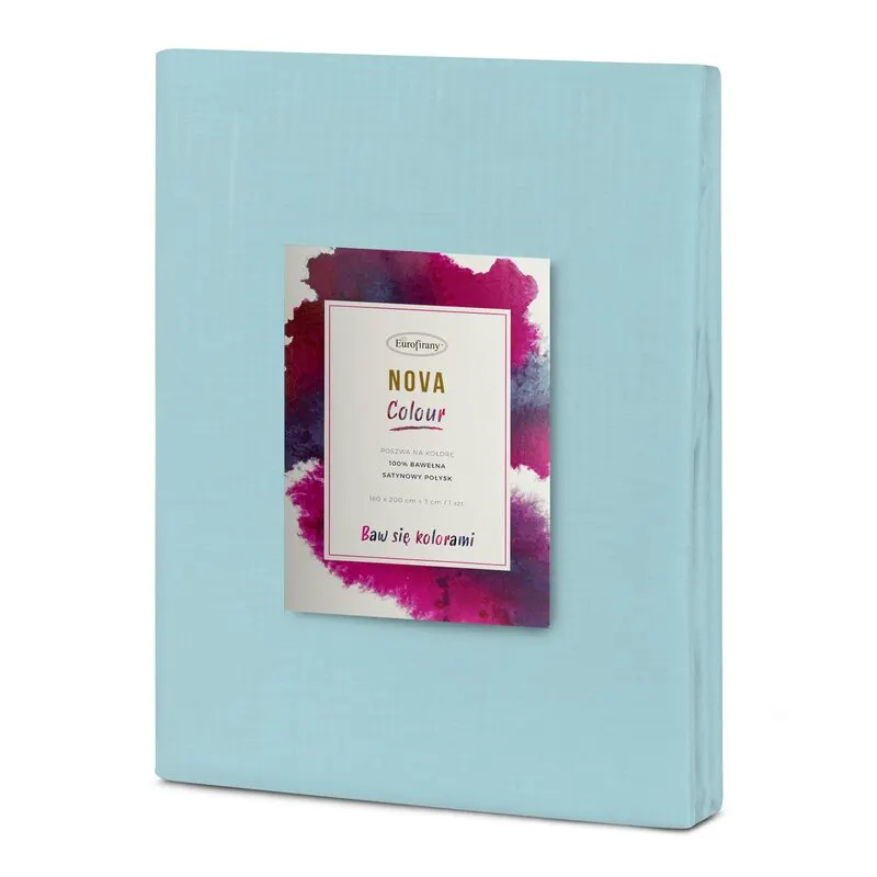 POSZEWKA NOVA COLOUR 220X200 CM BŁĘKITNY - EU_372669
