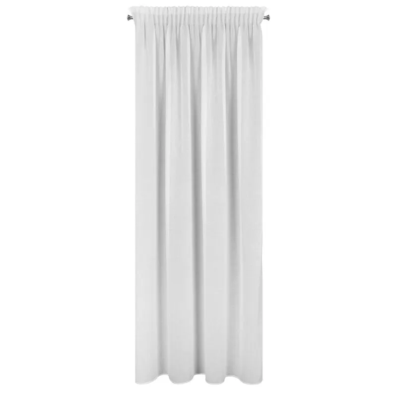 FIRANA GOTOWA SANDRA NA TAŚMIE 140X270 CM BIAŁY - EU_401266