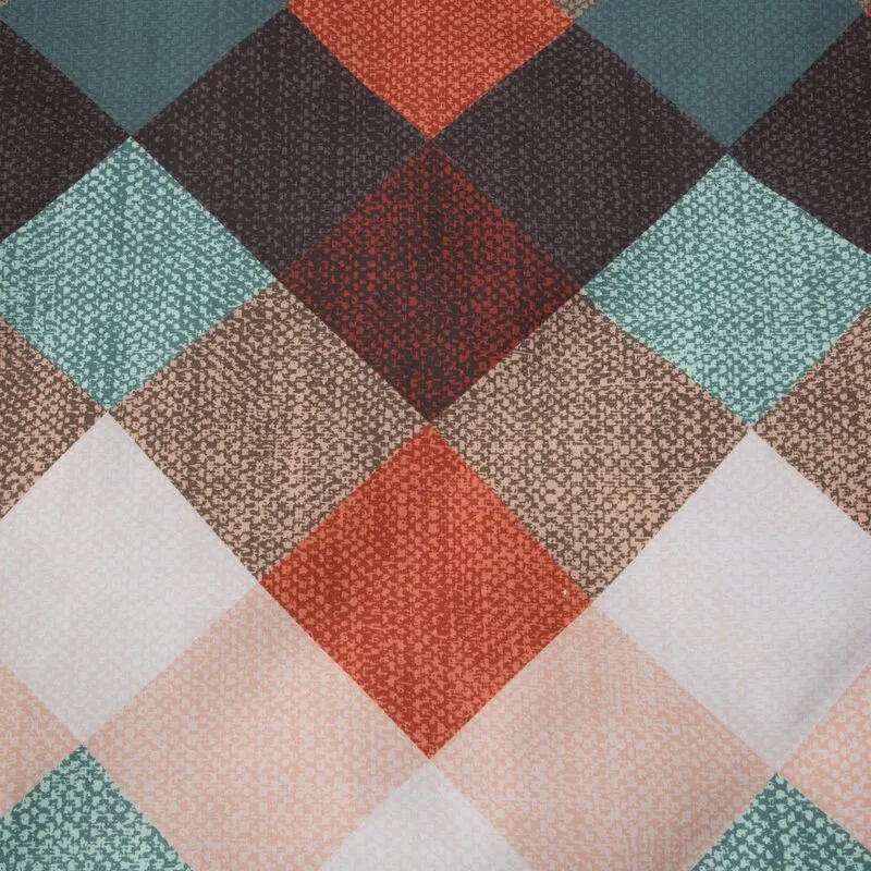 POŚCIEL D91 ALEXA 160 X 200 CM BRĄZOWY - EU_432594