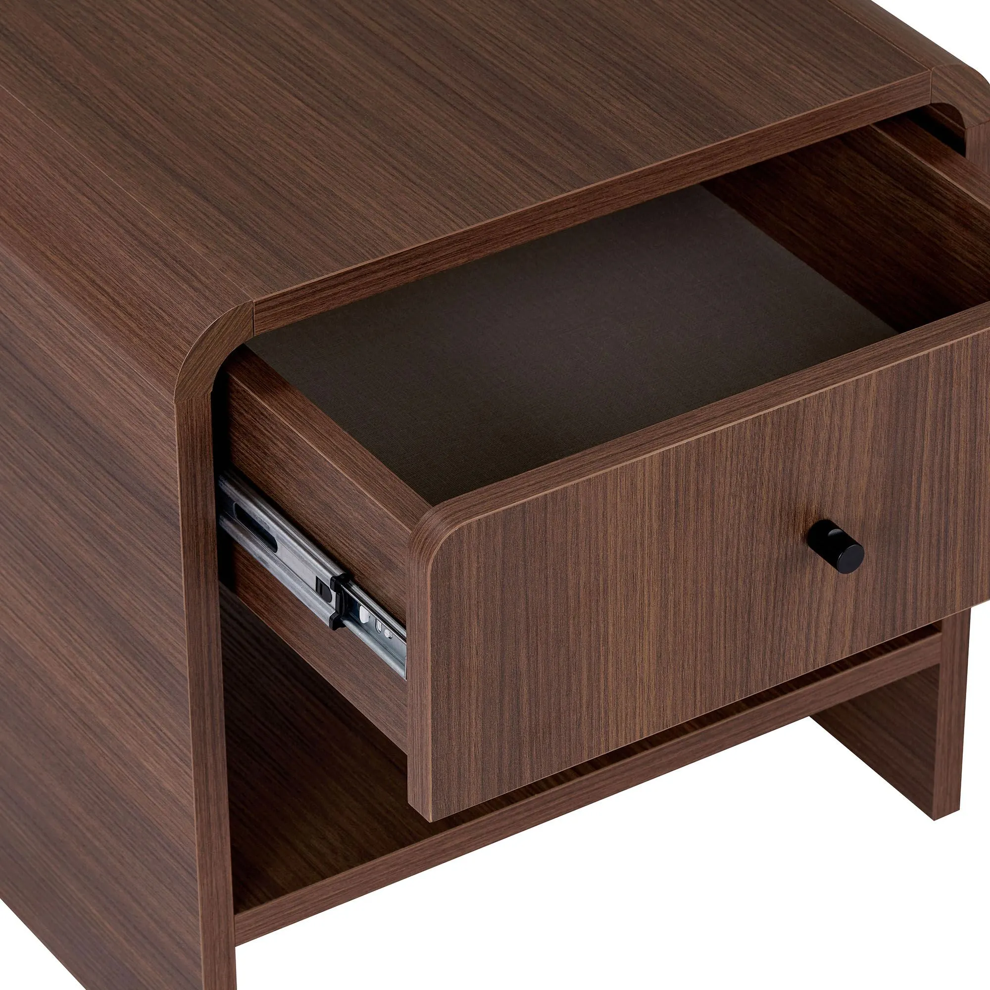 Szafka nocna PARILAz szufladą 45 cm orzech Milano - ASI_632NRD1144