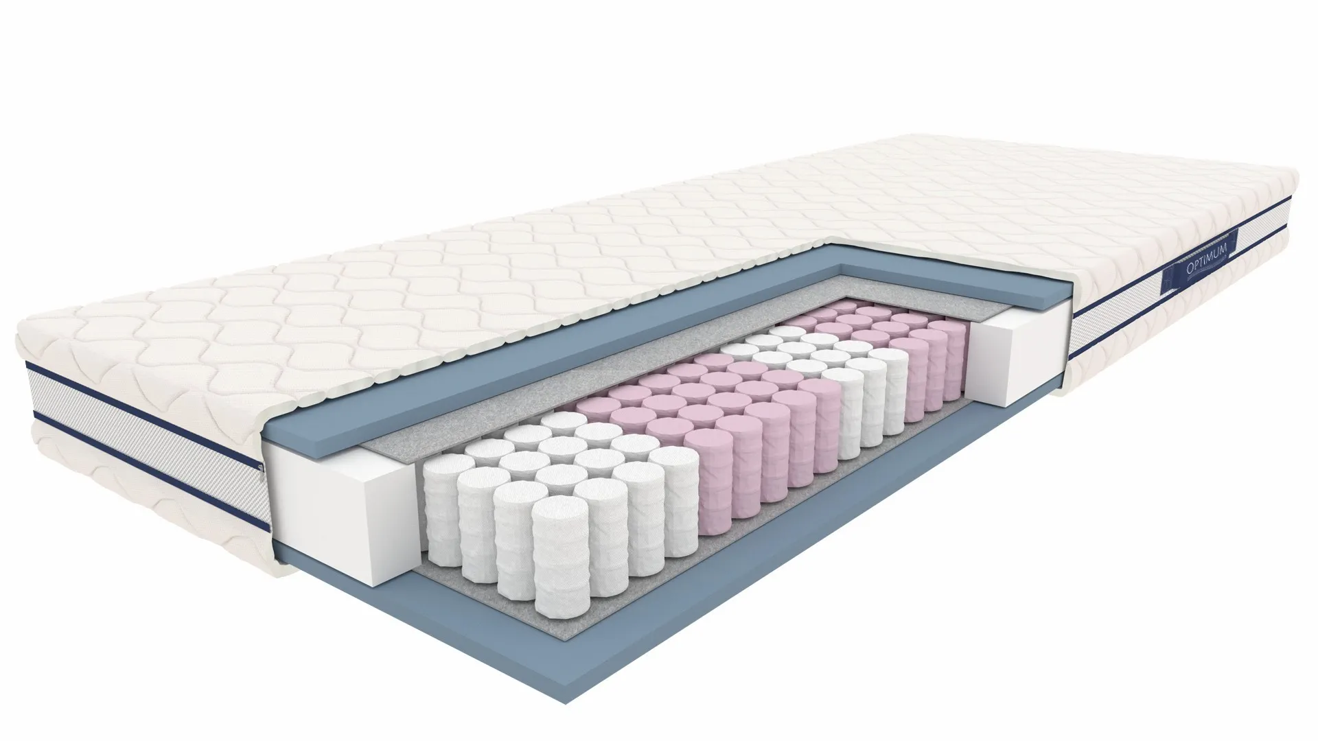 MATERAC Z LINII OPTI-MED, MODEL: OPAL 1000X2000X250 SILVER 300 H2 - WG_MAT_LOM_OPT_0146