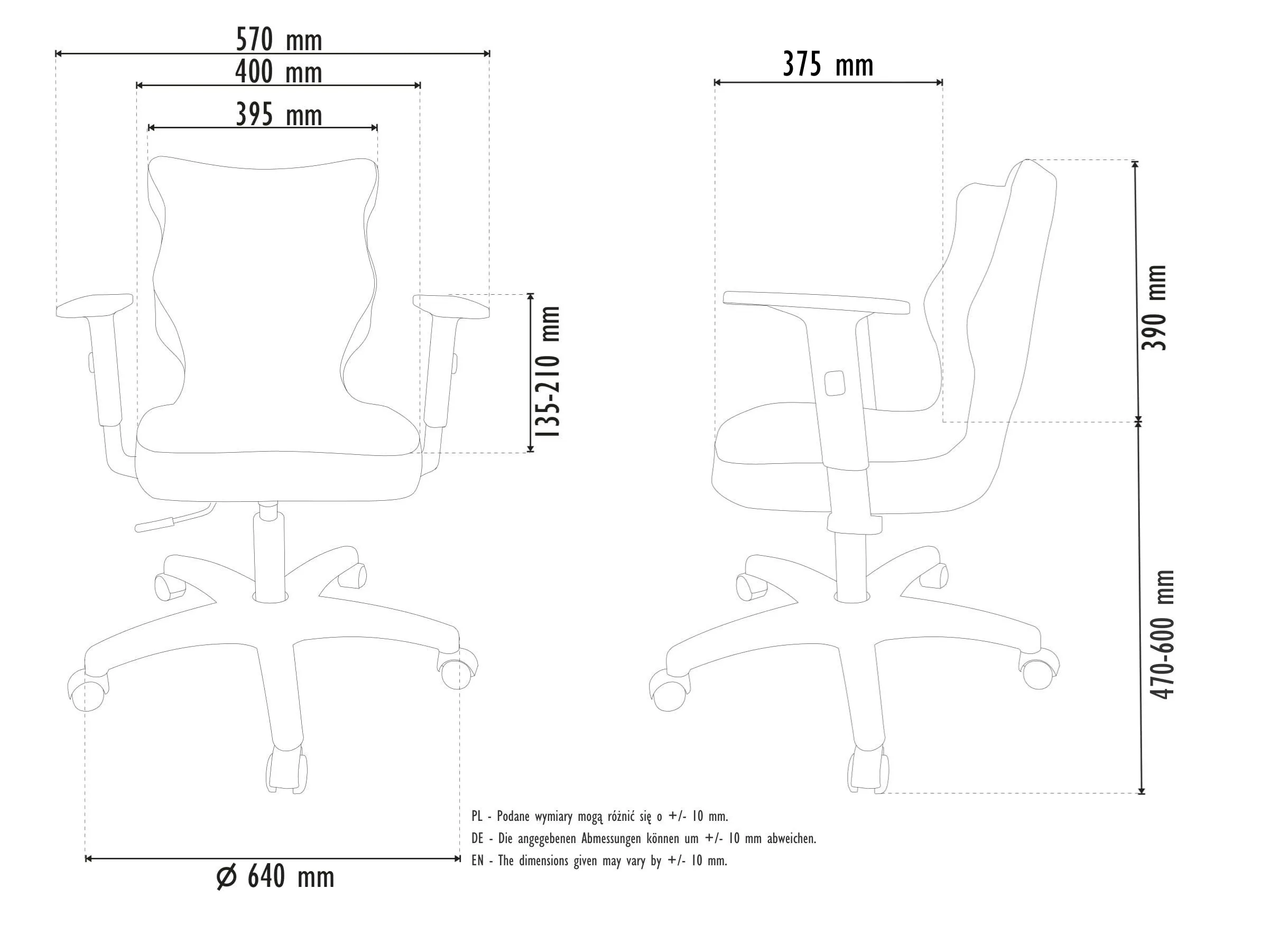 Krzesło młodzieżowe Duo Biały Velvet 03 rozmiar 5 - CA-D-5-A-B-VT03-B