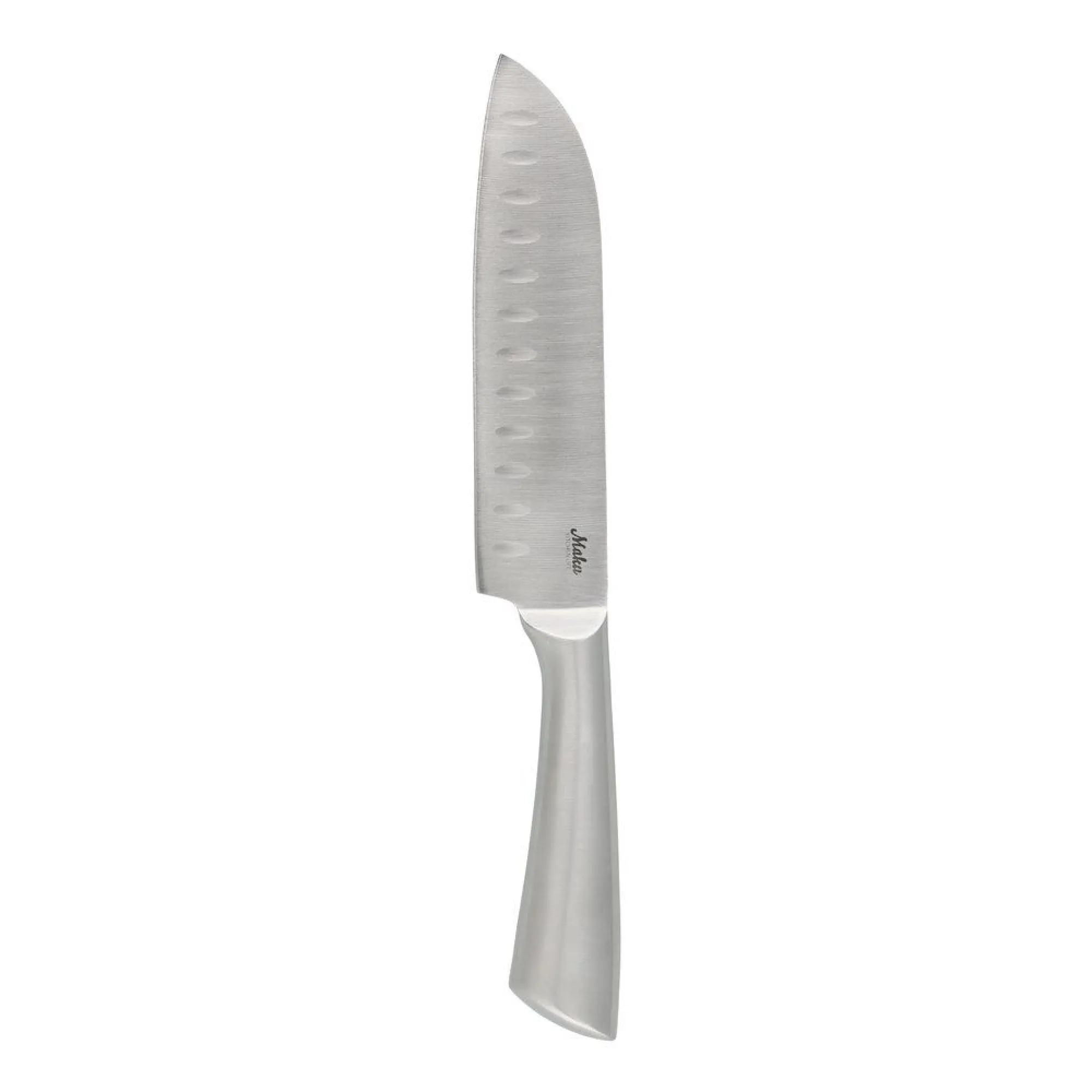 MAKU VASS NÓŻ SANTOKU 31 CM STALOWY kniv, kuchenny, stal nierdzewna, gładka rękojeść, duży tasowy?