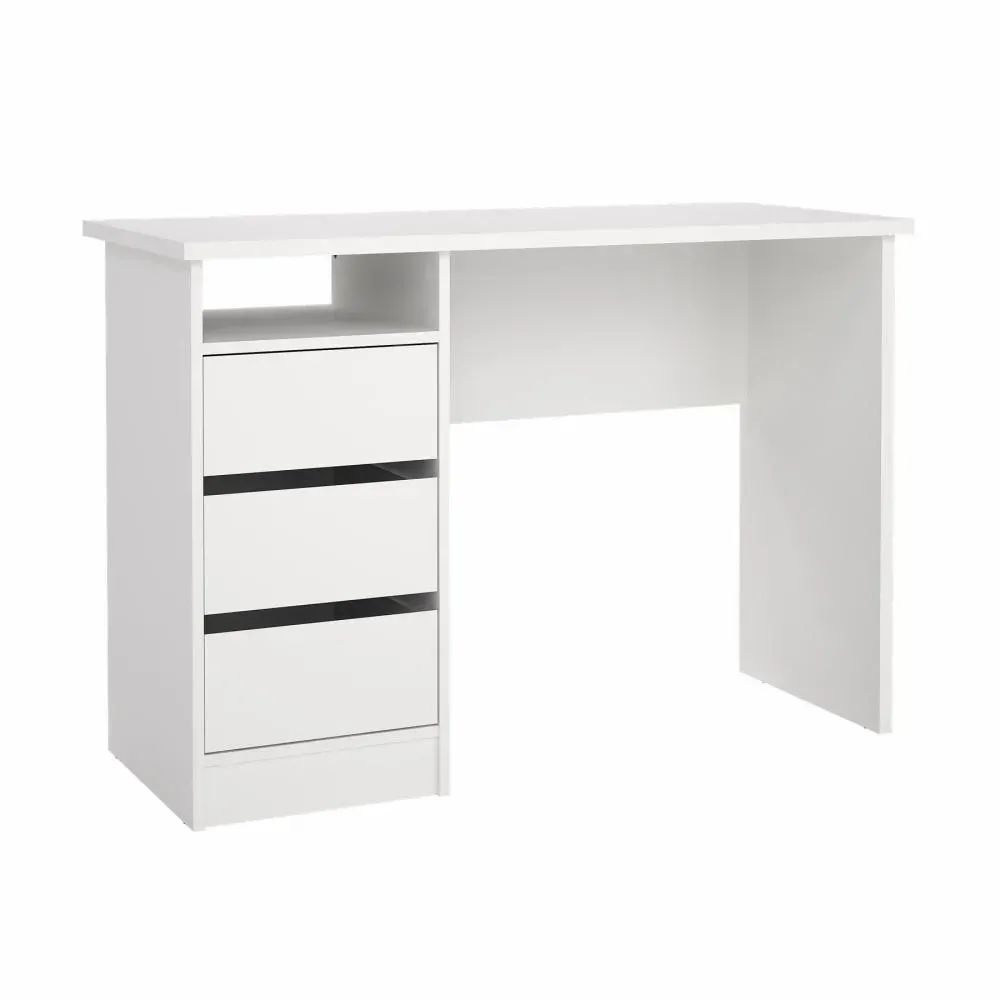 Biurko z 3 szufladami FUNCTION PLUS 110cm białe