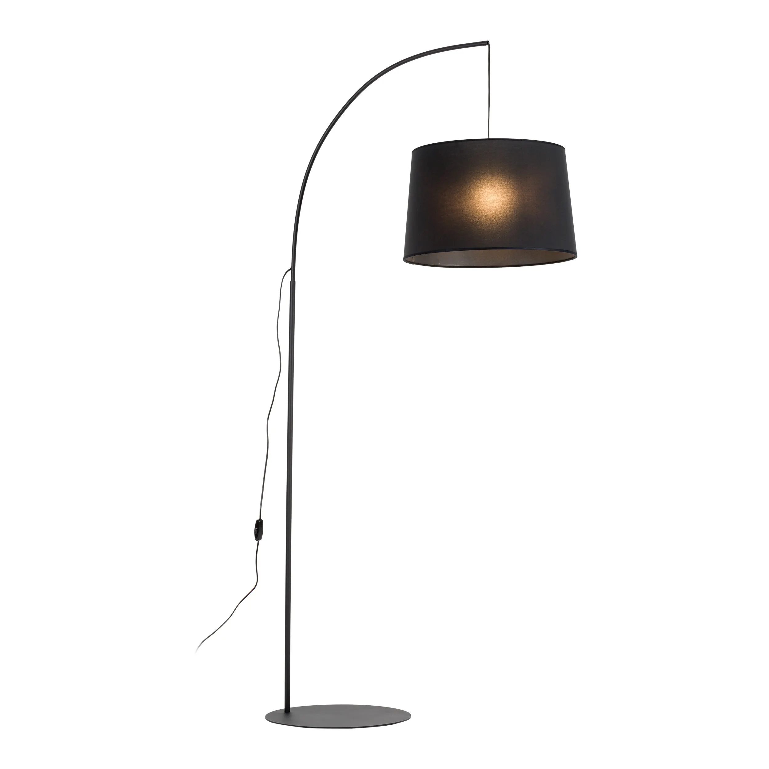 Lampa podłogowa ORTA czarna 200x90x45cm - TK_5417