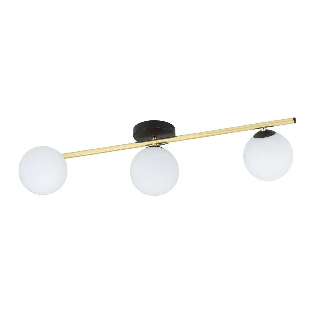 Lampa sufitowa  SPLENDI Czarny,Złoty 1248/3