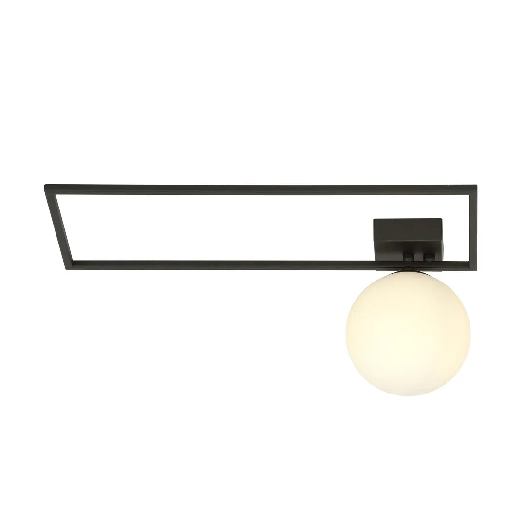 Lampa sufitowa IMAGO 1A czarny biały