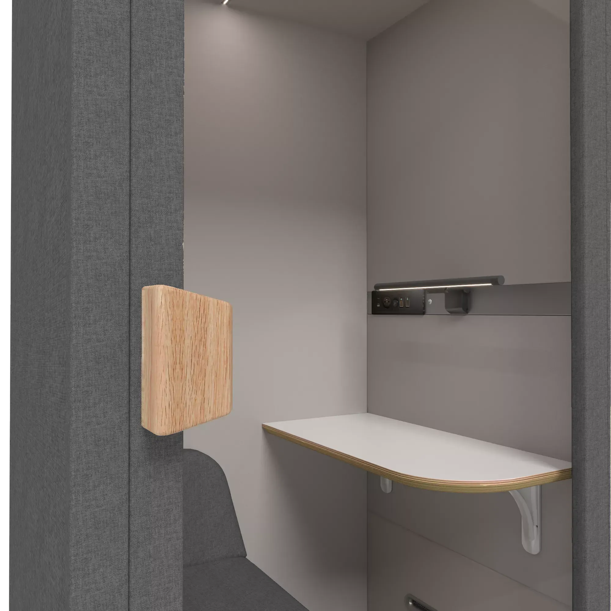 Kabina Budka akustyczna wygłuszająca TUESDAY storm, cloud - TUESDAYST