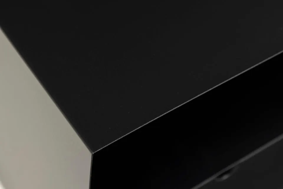 Szafka nocna wisząca z 1 szufladą TELIA 30x25x30 cm Czarny — zdjęcie 10