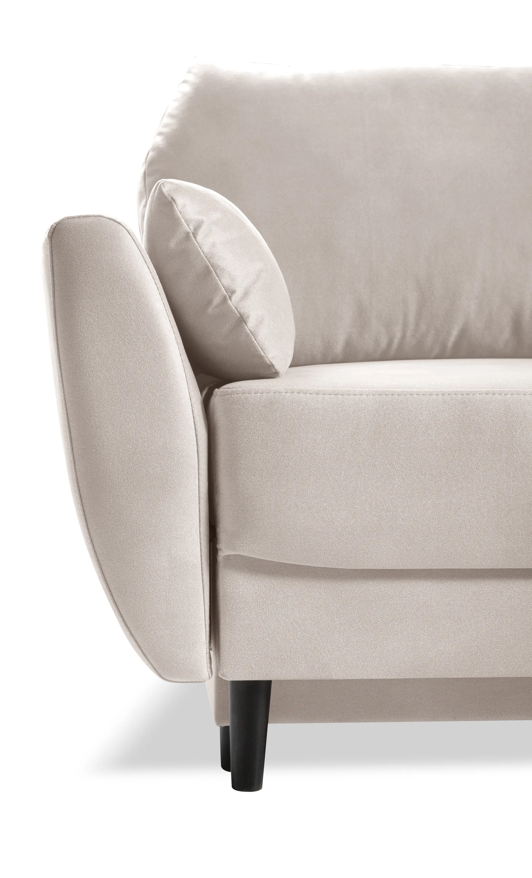 Sofa z funkcją spania Landeno Element 17 beżowa