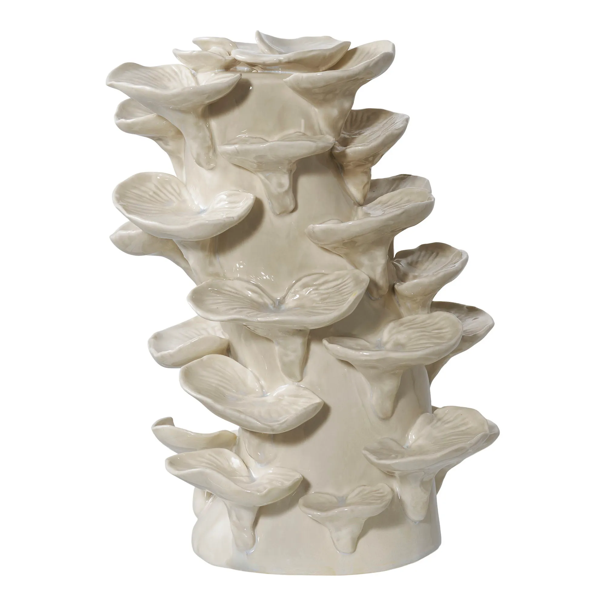 Dekoracja ceramiczna DECORATION 18x15x24 cm beżowa