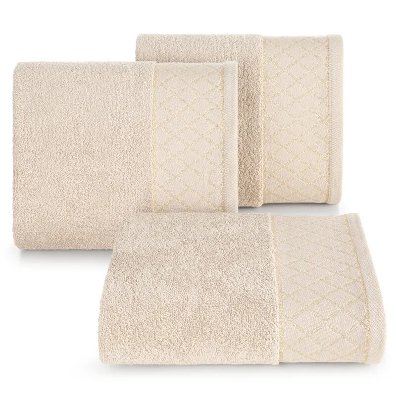 RĘCZNIK LAYLA (03) 30 X 50 CM BEŻOWY RĘCZNIK LAYLA (03) 30 X 50 CM BEŻOWY