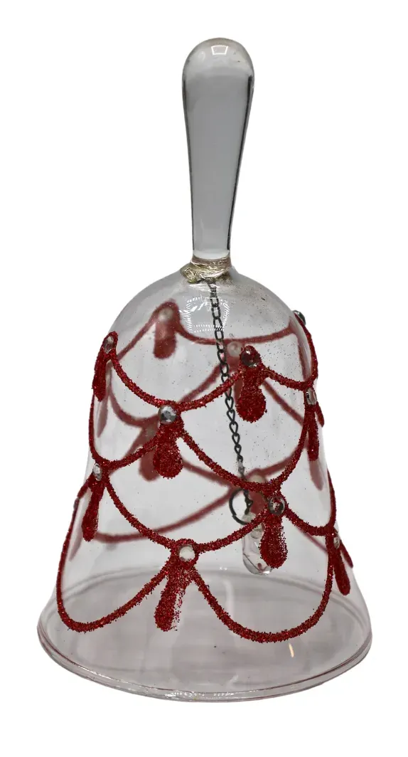 Dzwonek szklany 1209 transparentny