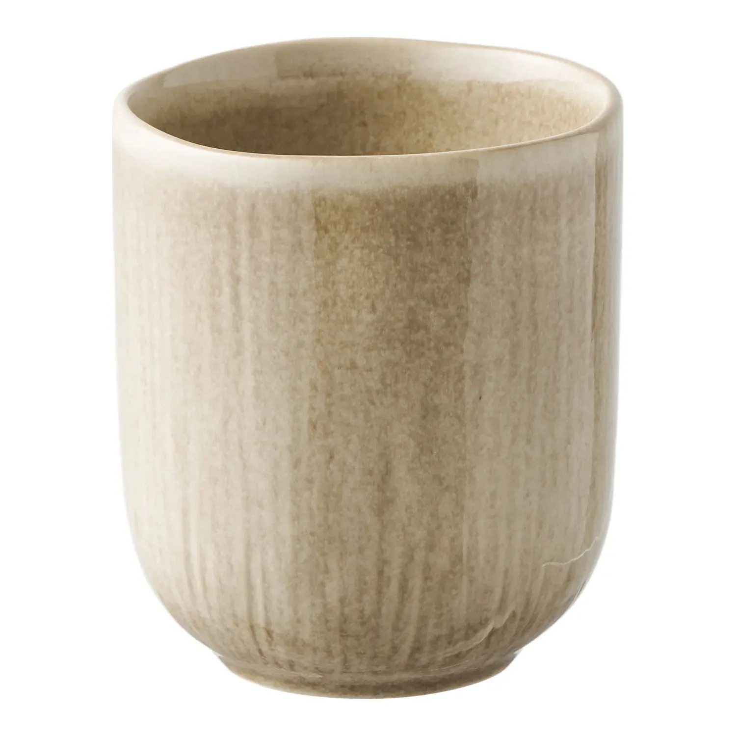 Kubek ceramiczny VIOLA 8x9,5 zestaw 4 szt. poj.360ml beżowy — zdjęcie 2