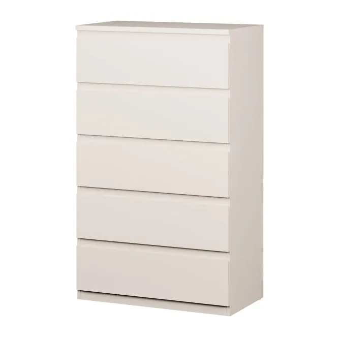 image szafka, komoda, szary, 6 szuflad, drewno / płyta