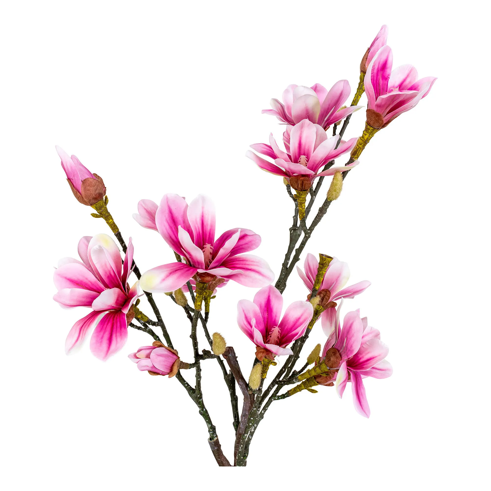 Sztuczna roślina MAGNOLIA wys:74 cm różowa - 9501130