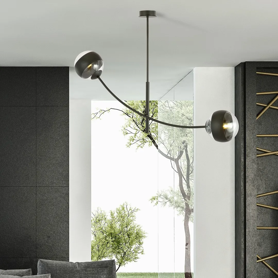 Lampa sufitowa HUNTER Czarny 1101/2 - 1101/2