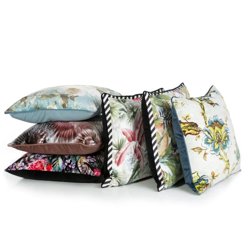 POSZEWKA VELVET 18 45X45 CM KREMOWY - EU_381896