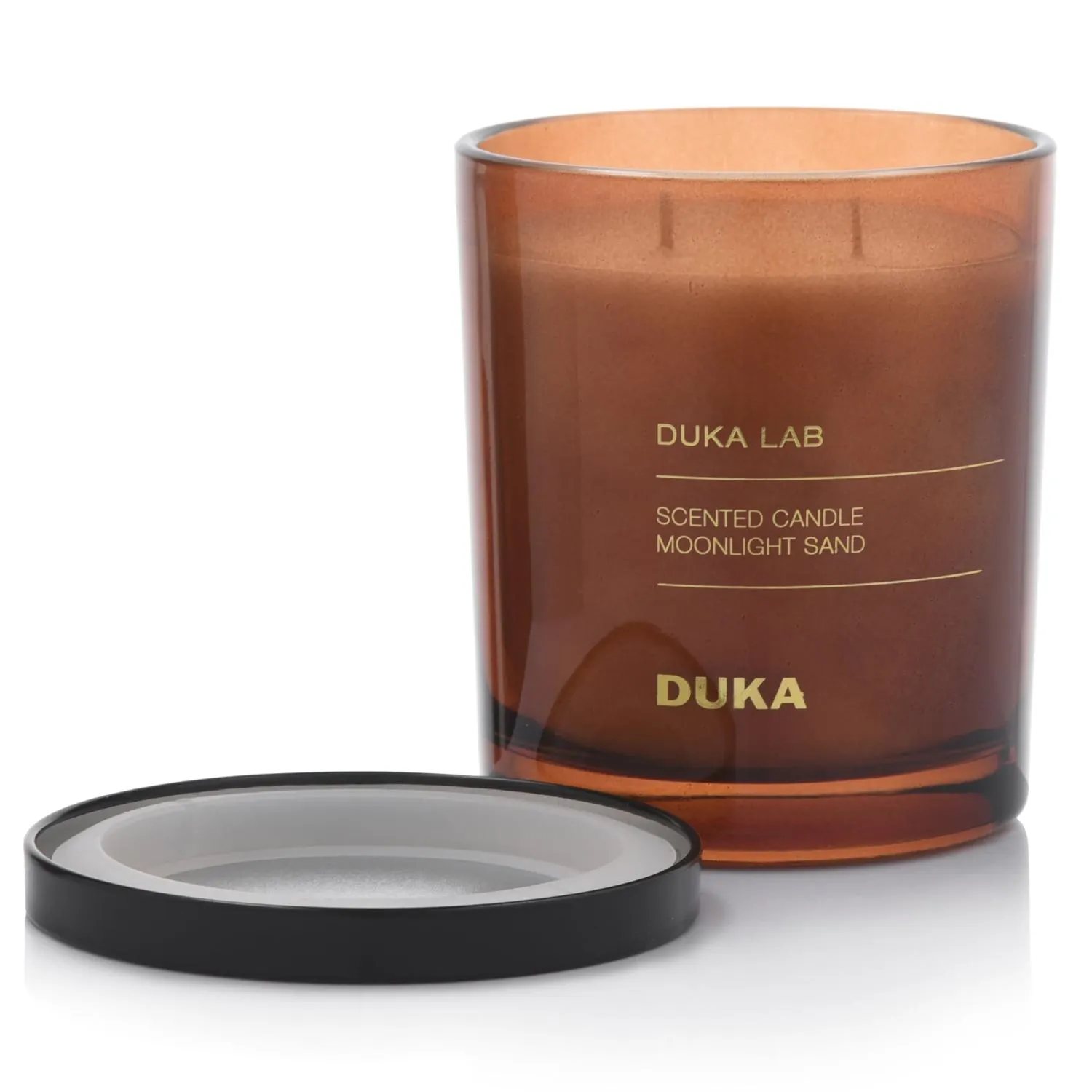 świeca, candela, scented, moonlight sand, duka lab