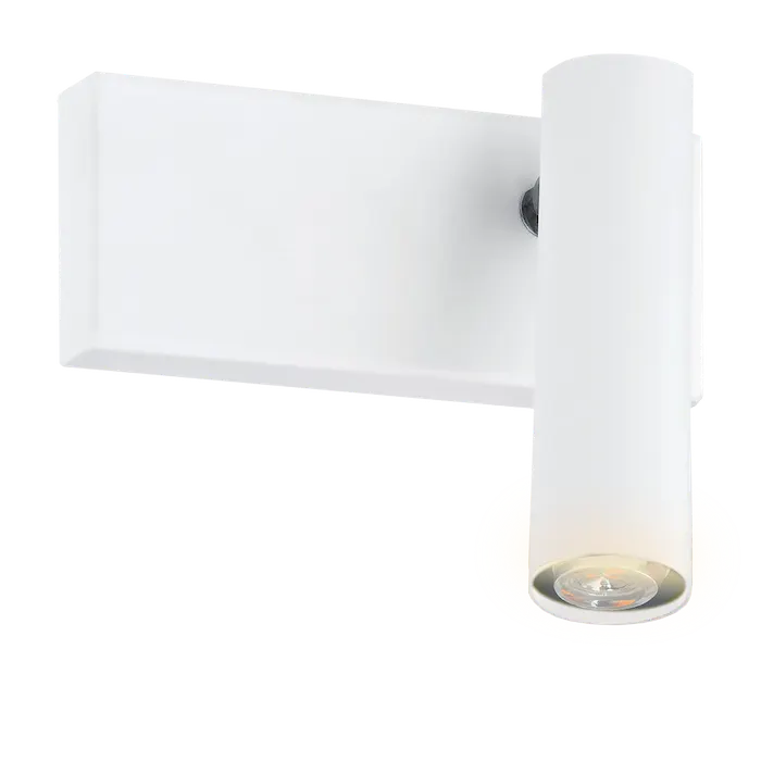 Kinkiet ETNA PLUS metalowy biały regulowany Kinkiet ETNA PLUS metalowy biały regulowany