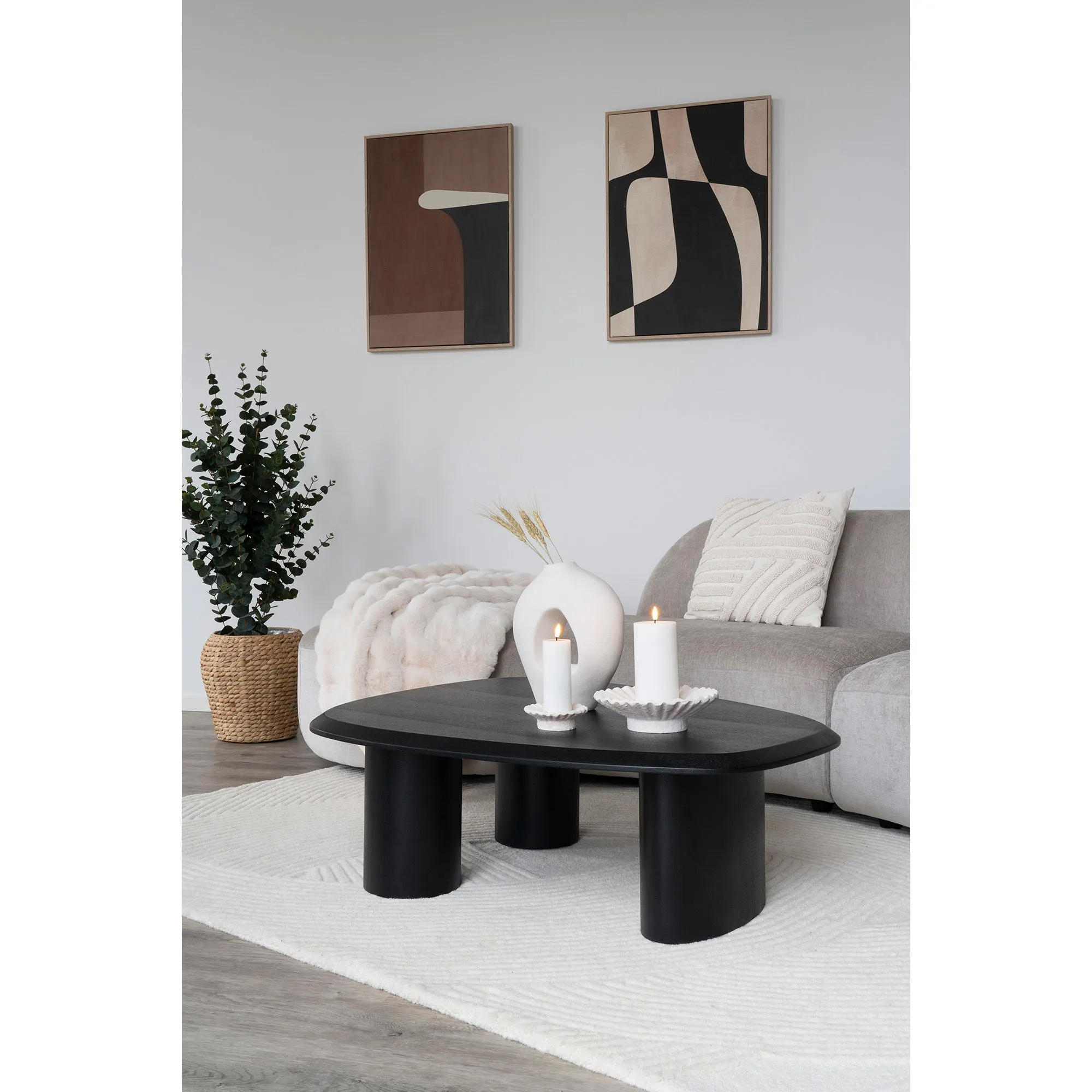 Obraz na płótnie CAPE 2 rozmiar 50x70 cm brązowy beżowy - 4981055