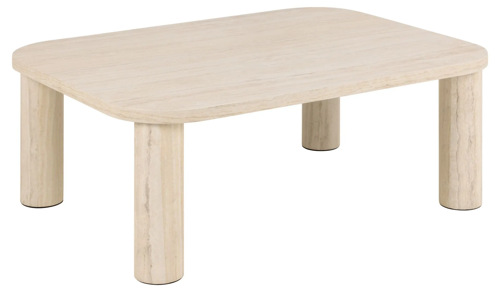 Stolik kawowy SOLANO 75x100x36 efekt trawertynu Stolik kawowy SOLANO 75x100x36 efekt trawertynu