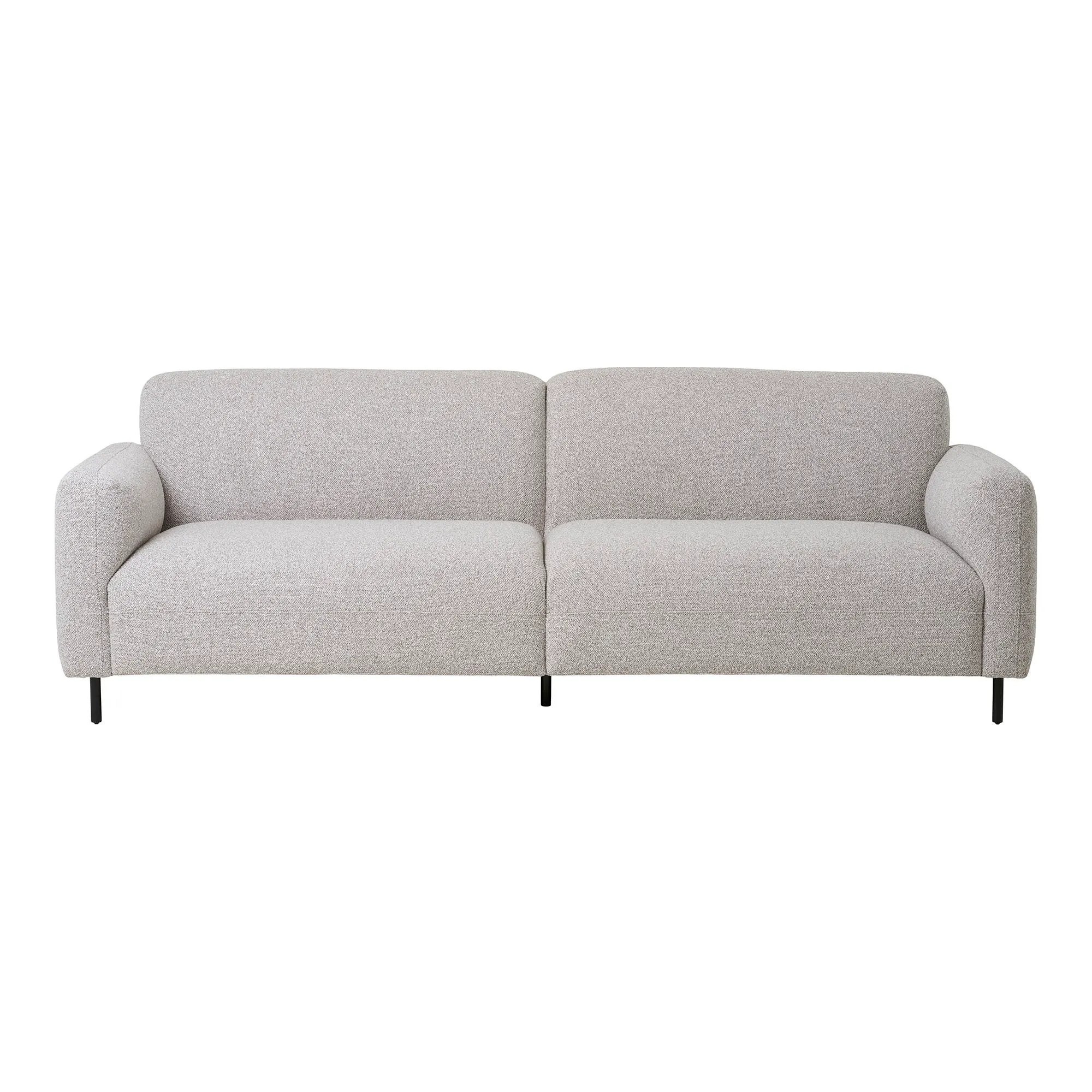 Sofa 3-osobowa SALVADOR - boucle jasnoszara - 1301360