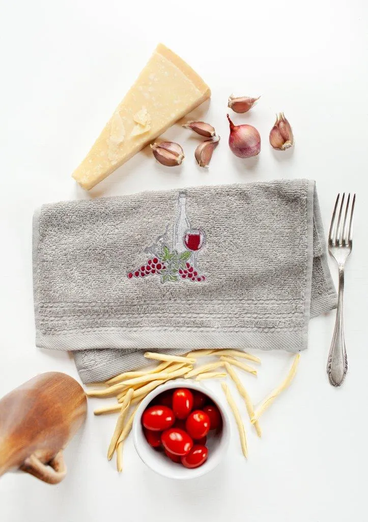 Ręczniki kuchenne 30x50 zestaw 3 szt. WINOGRONA 002 - FARO_28548