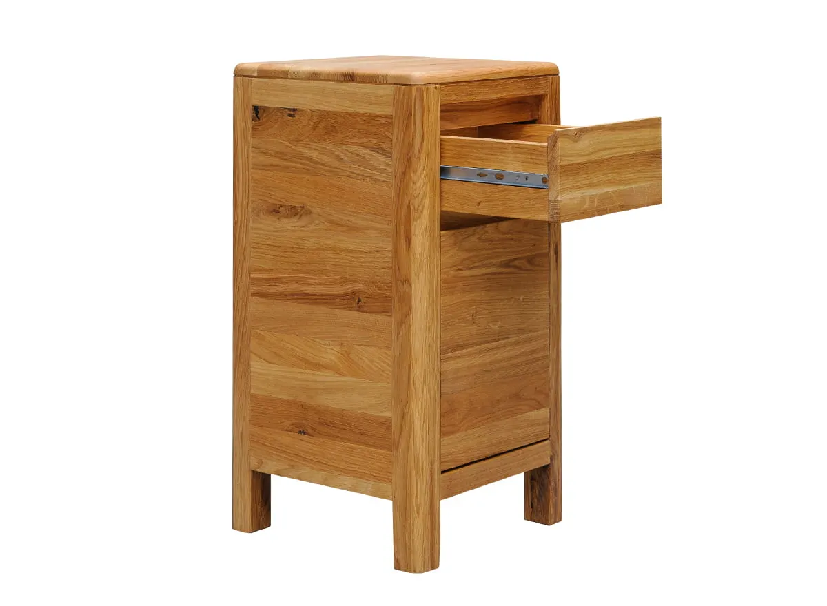 Komoda dębowa z szufladą niska Gialo 60x30x30 cm - 2SGIA22