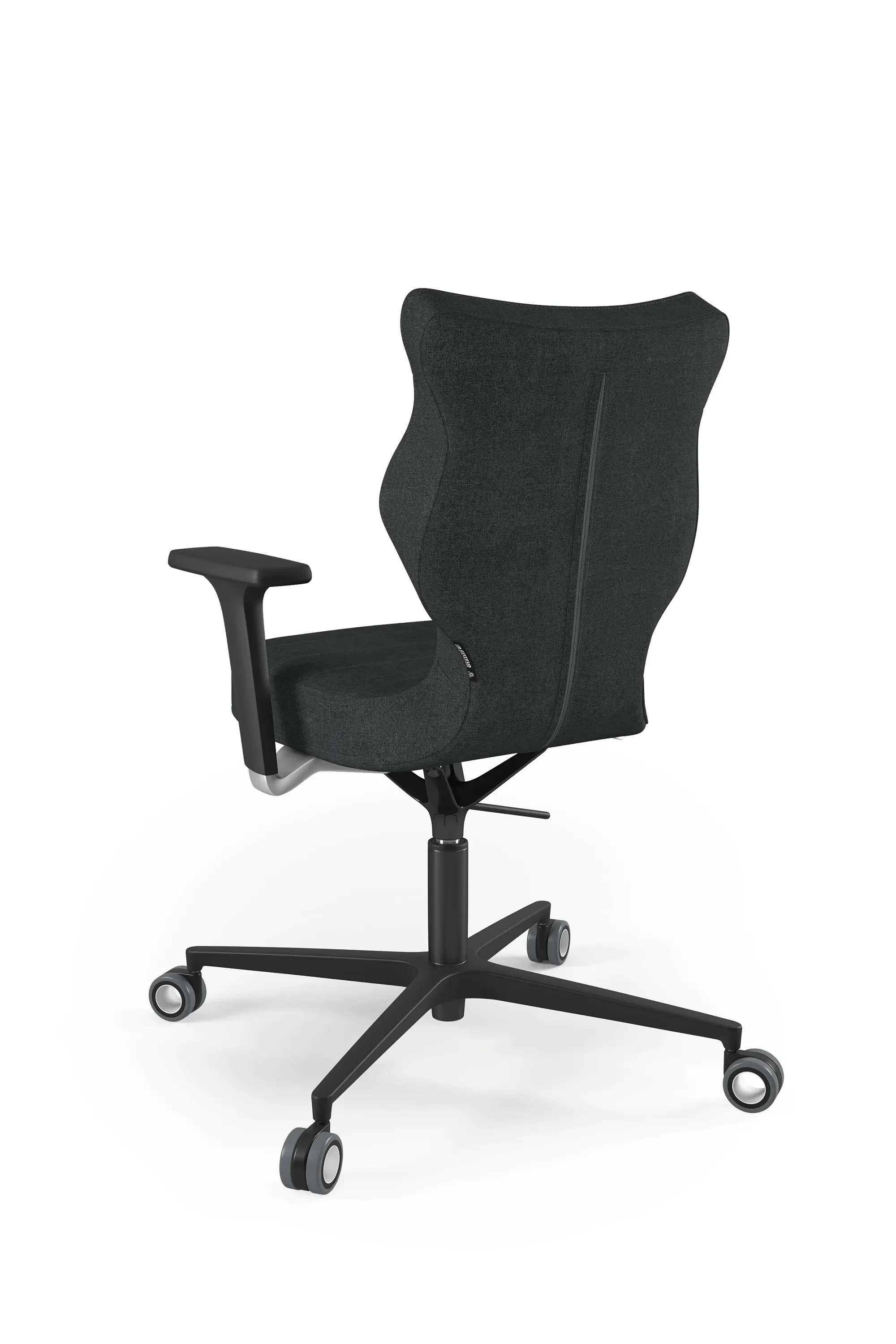 Krzesło obrotowe Zodiac Plus czarny Deco 17 rozmiar 6 - KC-I-6-B-D-DC17